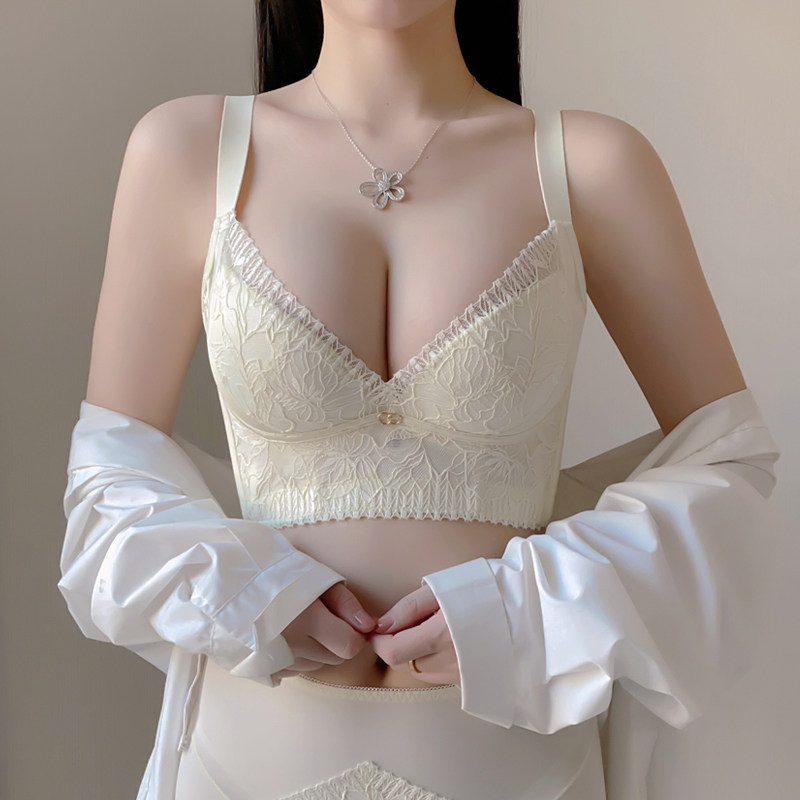 今百伦调整型文胸聚拢收副乳防下垂内衣上托定型矫正六排扣小胸罩