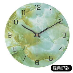 挂钟客厅卧室钟表家用时尚 个性 创意现代简约静音时钟挂墙上圆形表