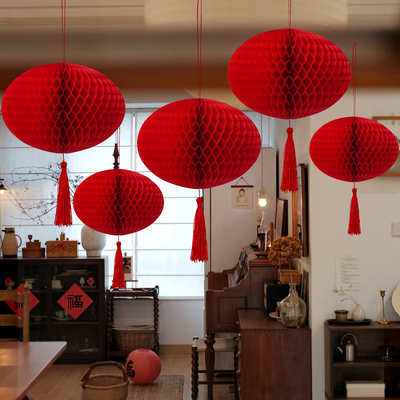 新年红灯笼挂件装饰商场宫灯挂饰