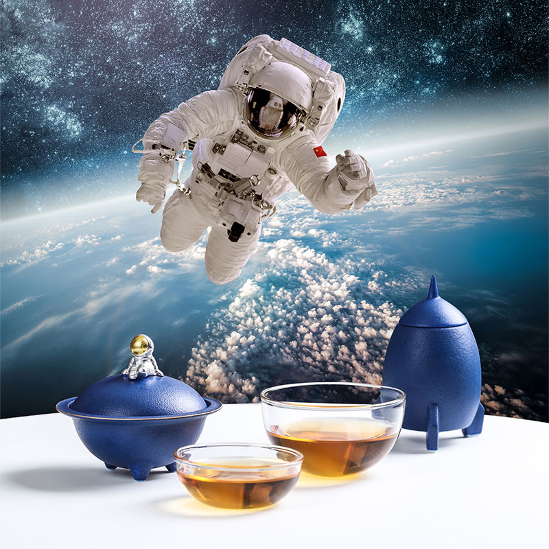 旅行茶具快客一壶二杯便携式套装