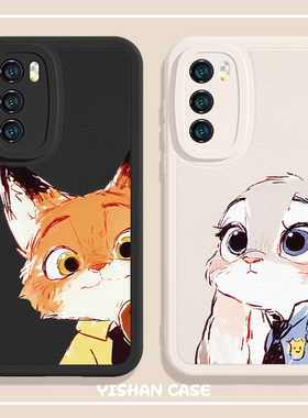 适用于红米k80pro情侣超好看手机壳小米17promax/15/14疯狂动物城note14/13朱迪尼克12s卡通创意mix4油画风k4