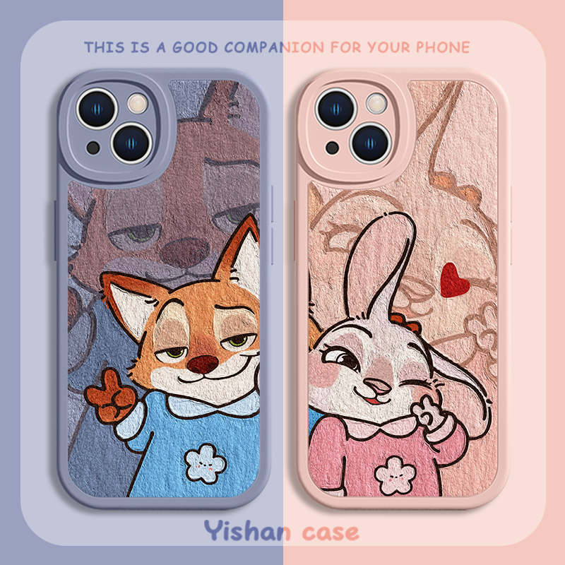 苹果疯狂动物城朱迪尼克手机壳