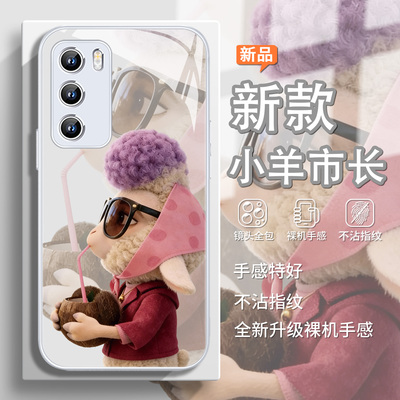 小羊市长卡通手机壳适用vivooppo