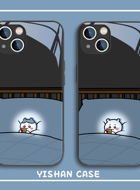 chiikawa手机壳适用苹果17系列/15/16新款iPhone14/13promax情侣12mini吉伊卡哇xs小八11pro乌萨奇7/8plus液