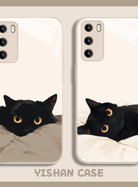 适用opporeno11新款手机壳vivos18pro情侣findx7猫咪iqoo12小众r17不撞款neo9小清新k11高级感x80液态玻璃z5