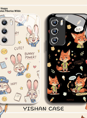 适用vivox300pro手机壳x200情侣s30疯狂动物城2满屏朱迪iQOONeo10尼克oppofindx9秀恩爱x8卡通x7玻璃Reno14套