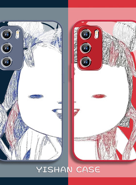 涂鸦灵珠魔丸情侣适用小米17promax手机壳红米note14新款oppofindx9创意Reno14趣味vivox300pro搞怪iQOO玻璃