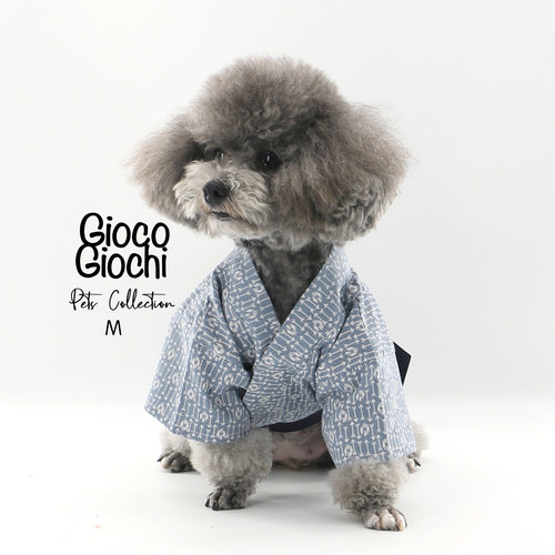 giocogiochi猫狗薄棉日式浴衣