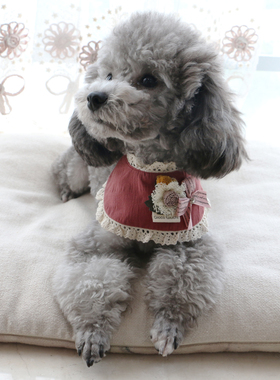 GIOCO GIOCHI宠物原创卖萌口水巾狗狗猫猫三角巾可爱花边小围嘴