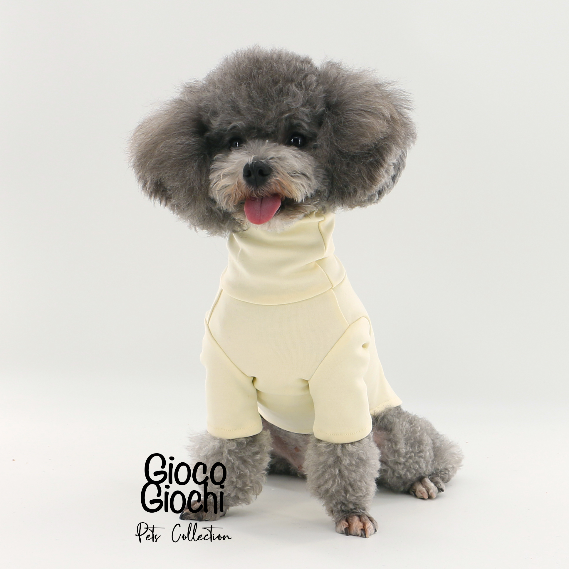 giocogiochi高领打底衫纯棉猫狗