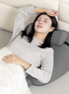 床上靠枕床头大靠背垫老人护腰三角型软包学生读看书喂奶孕妇靠垫