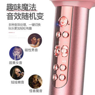 叛逆者话筒音响一体麦克风K歌神器手机电视通用话筒家用儿童唱歌