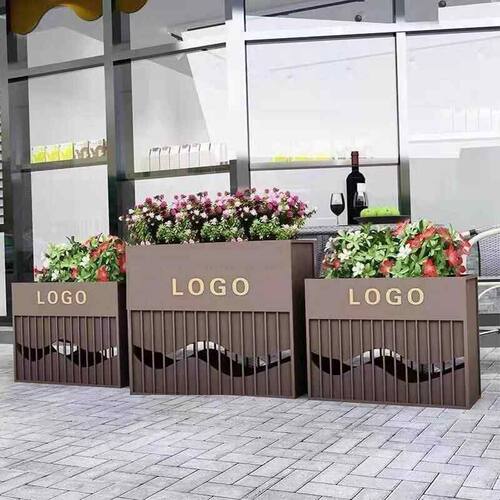 不锈钢护栏花箱市政道路城市隔离马路围栏栅栏人行道栏杆