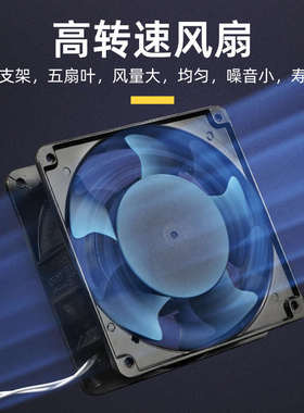 除静电离子风机ESD012工业小型台式除尘风扇1秒消除静电器大风量