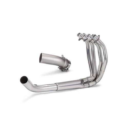 摩托车改装排气管 ZX4RR ZX4R 不锈钢一体前段 中段 全段排气管