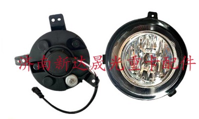 豪沃T5G雾灯组合前照灯前大灯防雾灯HOWOT5G远近光大灯总成