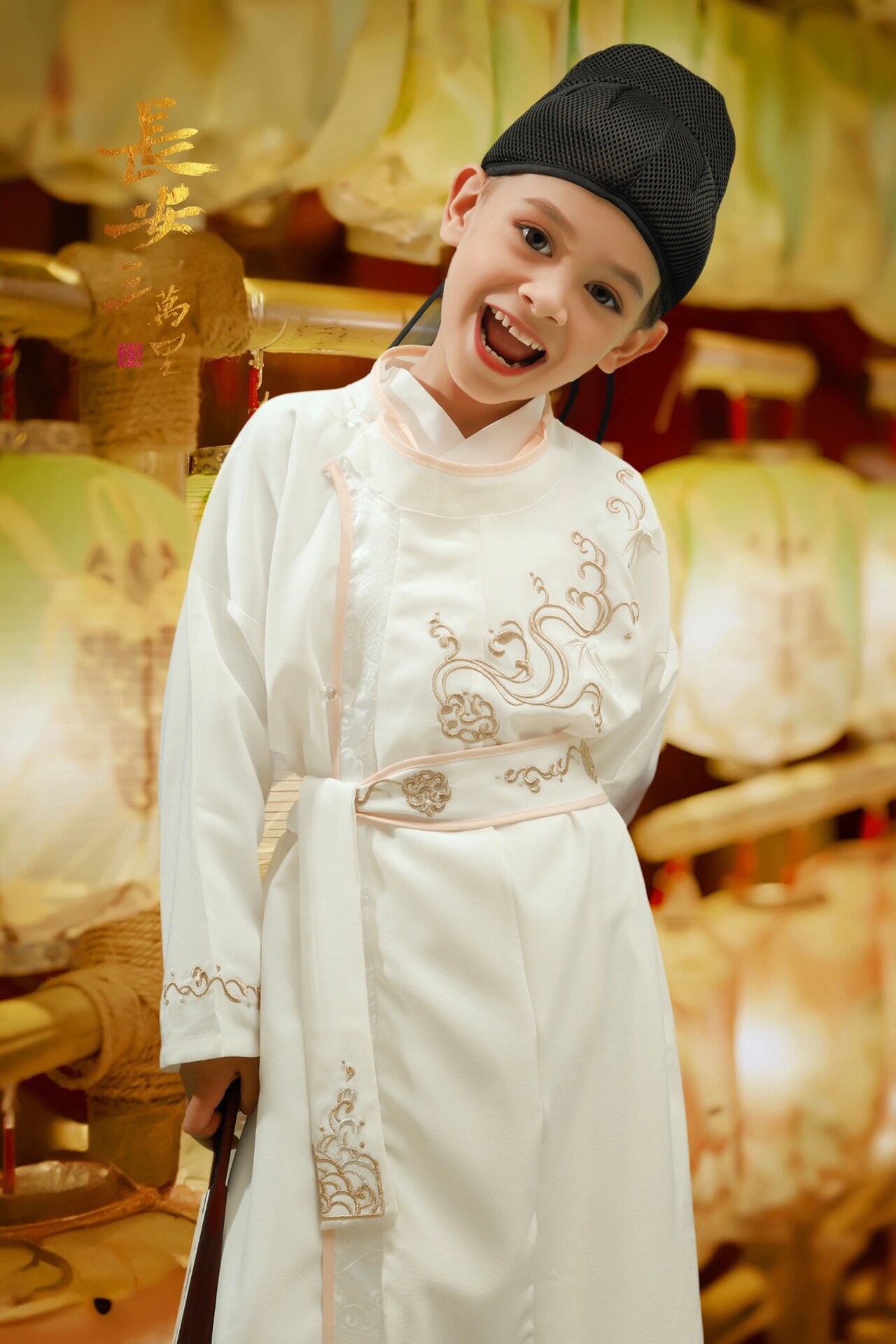 男童汉服唐装李白侠客