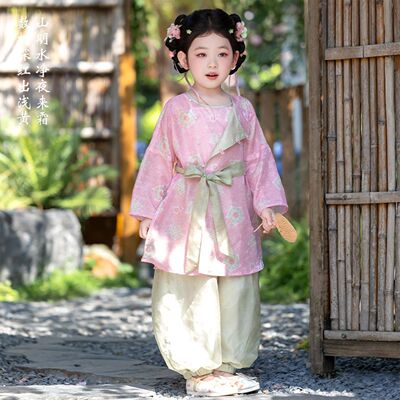【品质热门】国风圆领袍套装