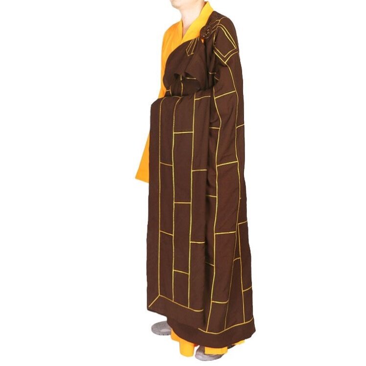 新品【信扬高档金边祖衣服袈裟】和尚袈裟唐僧袈裟表演服装方丈搭