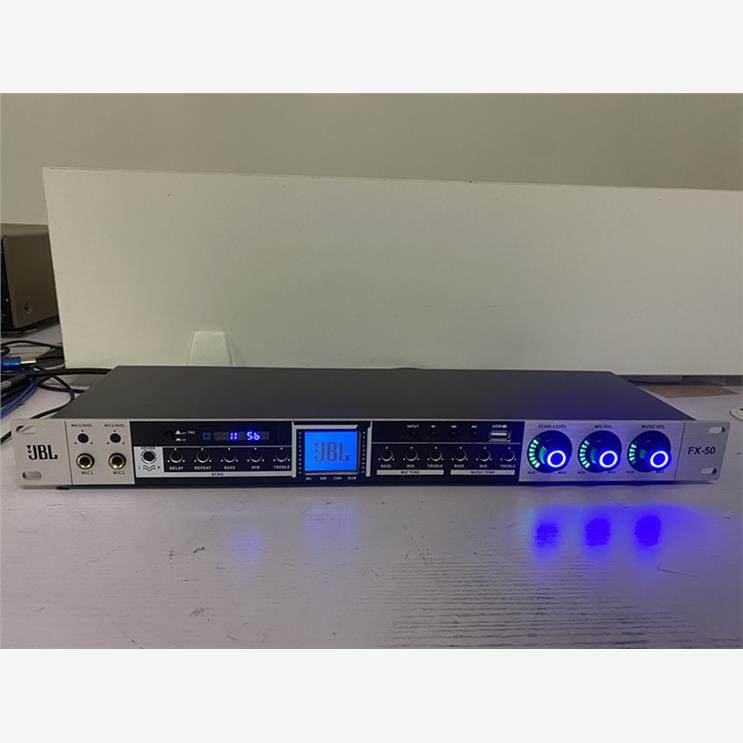 JBL FX50 X6前级效果器专业数字KTV话筒混响防啸叫卡拉OK前置效果