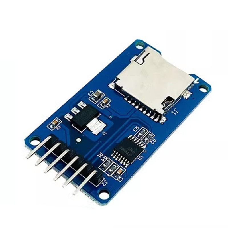 Micro SD卡模块/迷你TF卡读写/SPI接口/带电平转换 电源