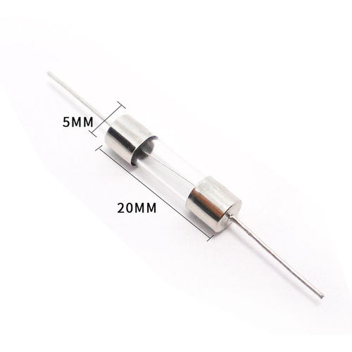 5*20mm带引线脚玻璃保险丝/管250V 快熔断F1A 2 3 5 8 10 15 20A