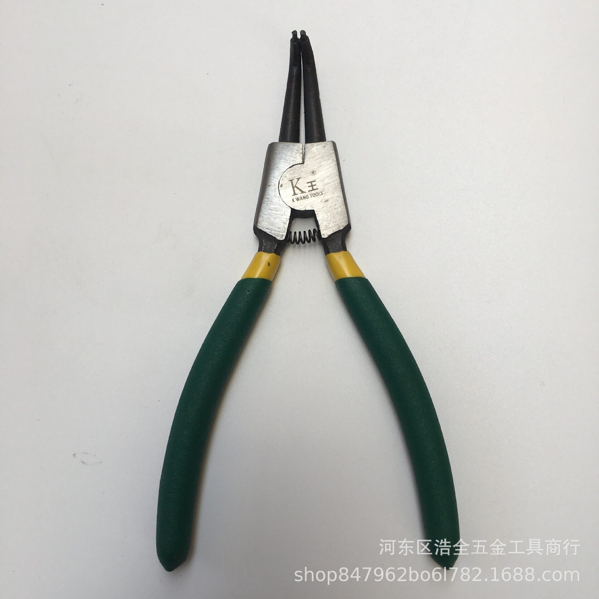 外卡内卡弯头轴用7寸挡圈卡簧钳弹簧安装拆卸夹持类工具