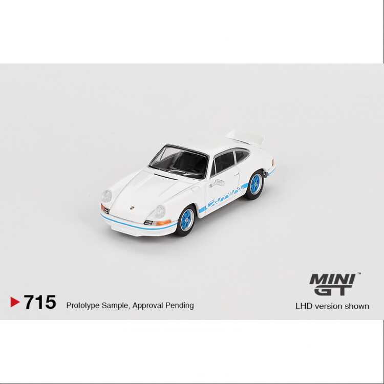 MINI GT 1:64 保时捷911 Carrera RS 2.7  合金汽车模型#715 模玩/动漫/周边/娃圈三坑/桌游 火车/摩托/汽车模型 原图主图