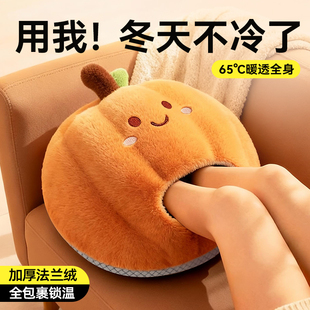 暖脚宝暖脚神器被窝专用2025新款 加热暖脚垫办公室保暖脚器取暖冬