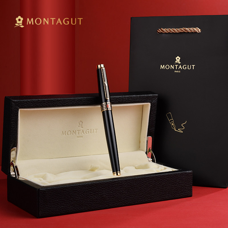 montagut法国梦特娇钢笔官方正品m801美工练字专用礼物送礼墨囊可替换