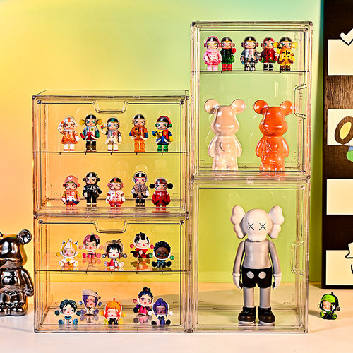 GOTO全透明泡泡玛特展示收纳盒