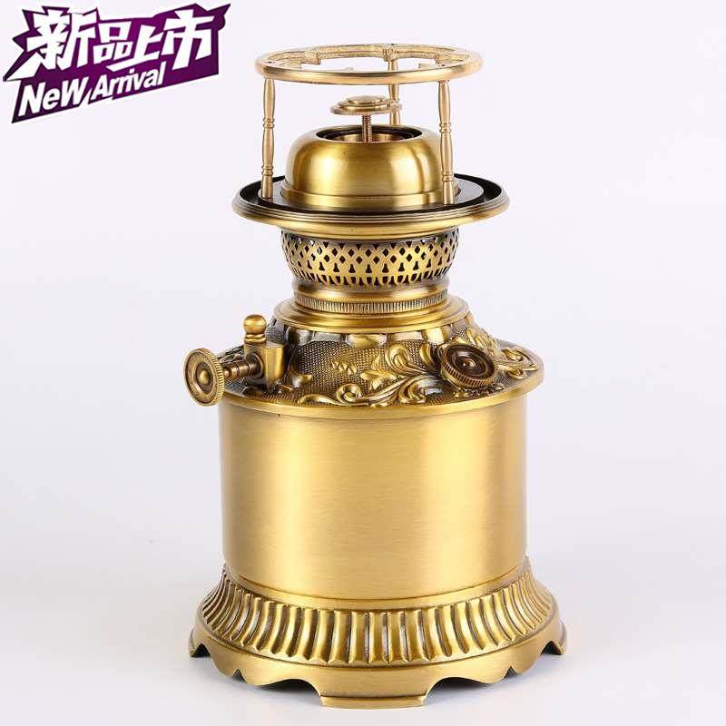 煤油z灯空气灯纯铜 中式潮汕茶具烧水炉煮茶炉 茶灯 办公室功夫茶|msdalam kategori pinggan mangkuk, set teh, Kung Fu teh - dari Buy2taobao.com untuk memberikan perkhidmatan ejen Taobao profesional membeli