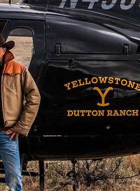 汽车贴纸越野车坦克300黄石Yellowstone达顿家族标志西部牛仔车贴