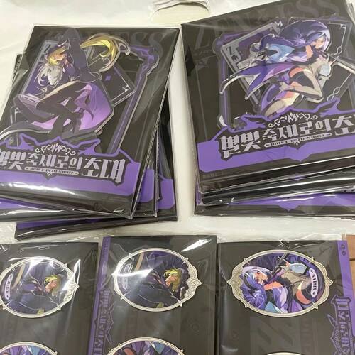 【原袋发】韩谷 绝区零韩咖薇薇安雨果the venting咖啡厅快闪立牌