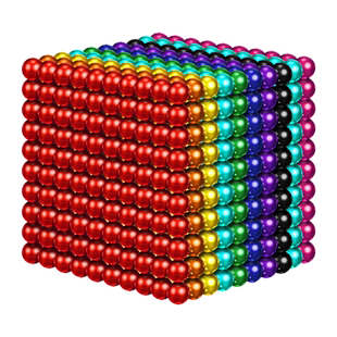 巴克磁力球便宜1000颗积木磁铁珠吸铁石八拼搭高智商烧脑益智玩具