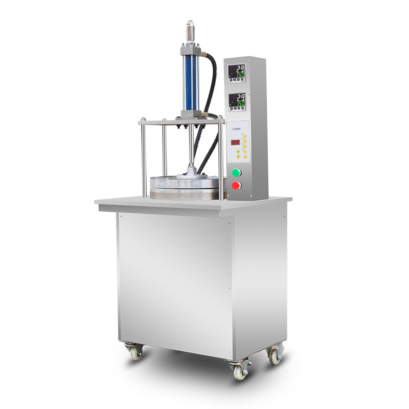 全自动卤肉卷q饼压饼机液压烙馍手抓饼单饼压薄饼机器淄博烧烤小