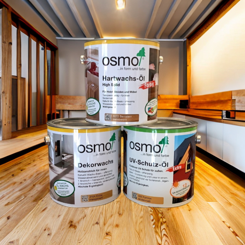 德国原装进口欧诗木 木蜡油室内木器防水实木家具保养透明色 OSMO