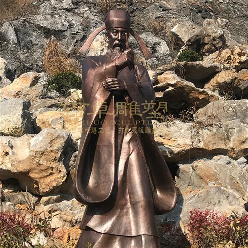 玻璃钢仿铜雕塑铸铜人物雕像户外民俗农耕文化小品大型商业街摆件