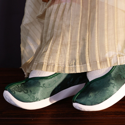 拾澜记内增高登云履平跟汉服鞋