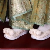 慕颜 登云履小枕头原创汉服鞋 古风鞋 拾澜记新品 子内增高布鞋