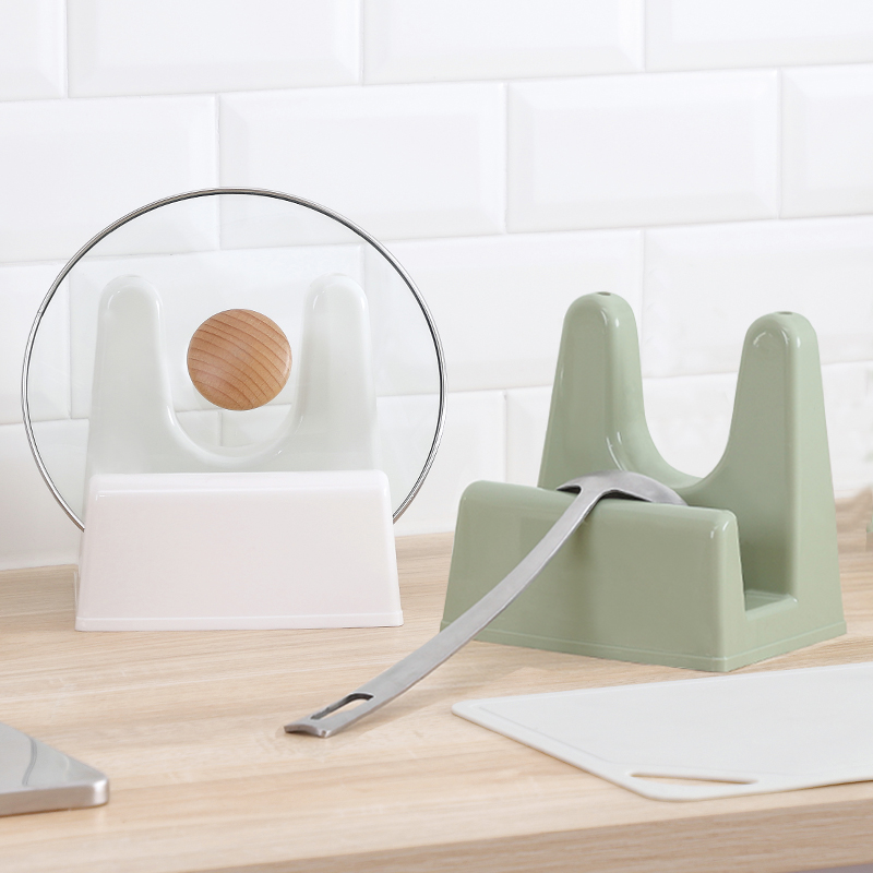 纳川创意厨房用品塑料锅盖架挂架砧板置物架收纳架子菜板架锅盖座