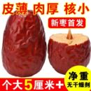 新疆特大特级红枣整箱5斤装 特产和田大枣新鲜免洗骏枣零食大枣子