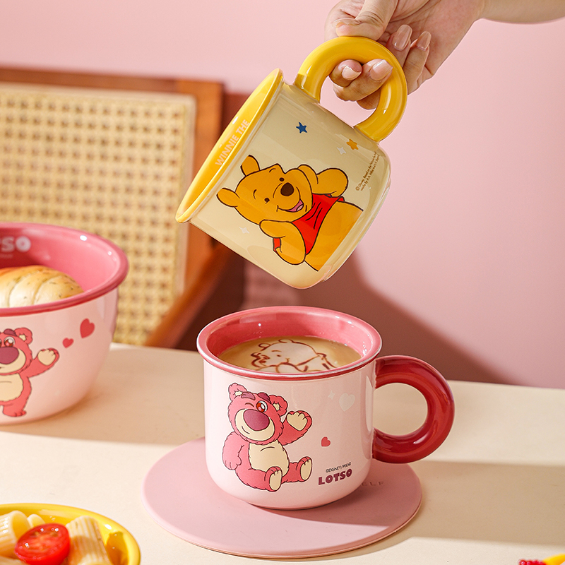 正版授权卡通陶瓷杯可爱高颜值