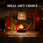 CShine复古香薰灯融蜡灯卧室床头灯氛围灯融烛香氛礼物台灯