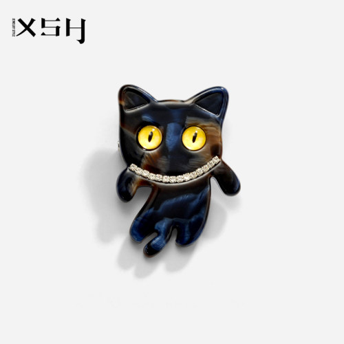 可爱小猫咪胸针高档男女胸花别针
