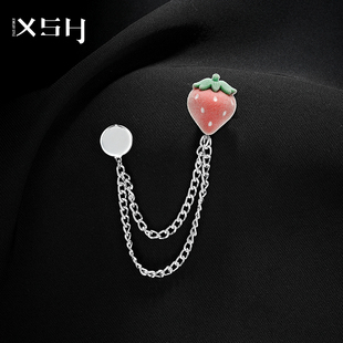 子固定夹可爱配饰 子太长改短磁吸扣衣服袖 草莓裤 脚防拖地神器收裤