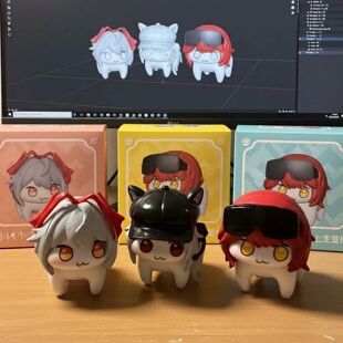 手办佐娅维什麦小雯露娜doro新年生日礼物 三角洲行动周边明日q版