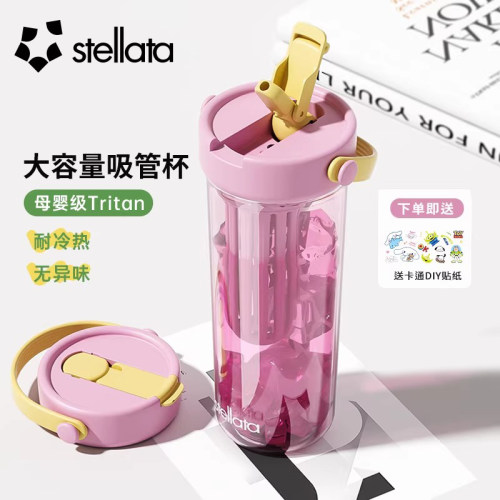 STELLATA高颜值带茶隔便携水杯