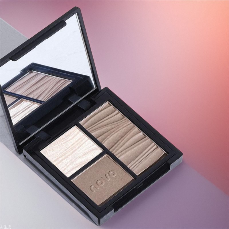 新款推荐塑颜多效三色修容盘脸部立体提亮卧蚕高光侧影鼻影一体