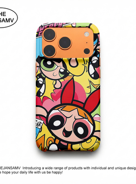 Z小女警适用苹果17pro手机壳Iphone17air韩国菲林涂层12/13/14/15/16半包硬壳简约原创新款卡通个性max